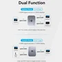 Vention Conmutador HDMI 2.1 Bidireccional 8K – AKPB0, 2 Entradas HDMI Hembra y USB-C Hembra